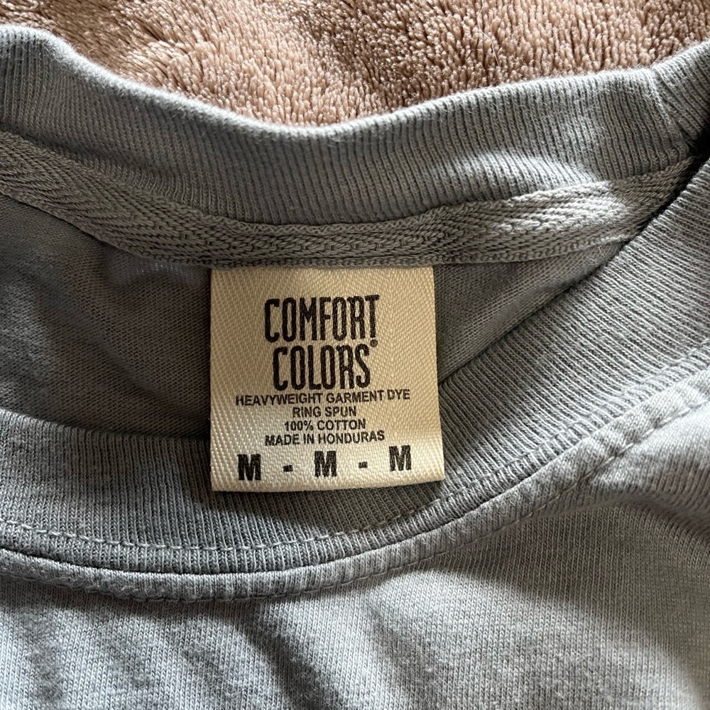 COMFORT COLORS Ambition Leopard Graphic Tee Unisex T-Shirt Vintage Sz M EUC - Picture 3 of 6